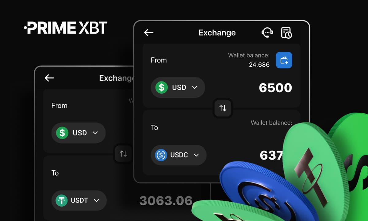 You are currently viewing PrimeXBT Launches Instant Crypto-to-USD Exchange