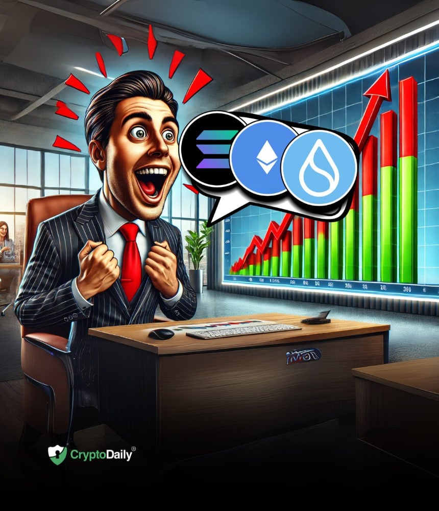 You are currently viewing Ethereum (ETH), Solana (SOL), and Sui (SUI) Surge Following Bitcoin (BTC)