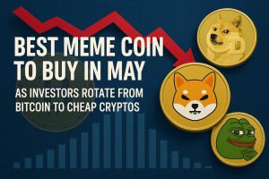 Read more about the article Best Meme Coin to Buy in May as Investors Rotate from Bitcoin to Cheap Cryptos