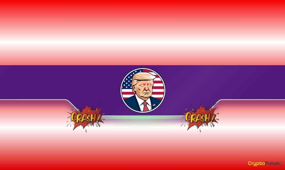 You are currently viewing Trump-Inspired Meme Coins Crash Hard Following Latest Tariffs: Details Here