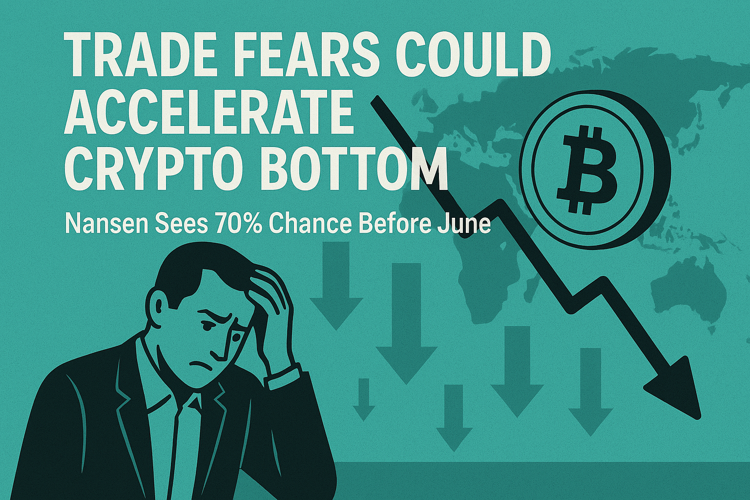 You are currently viewing Trade Fears Could Accelerate Crypto Bottom—Nansen Sees 70% Chance Before June