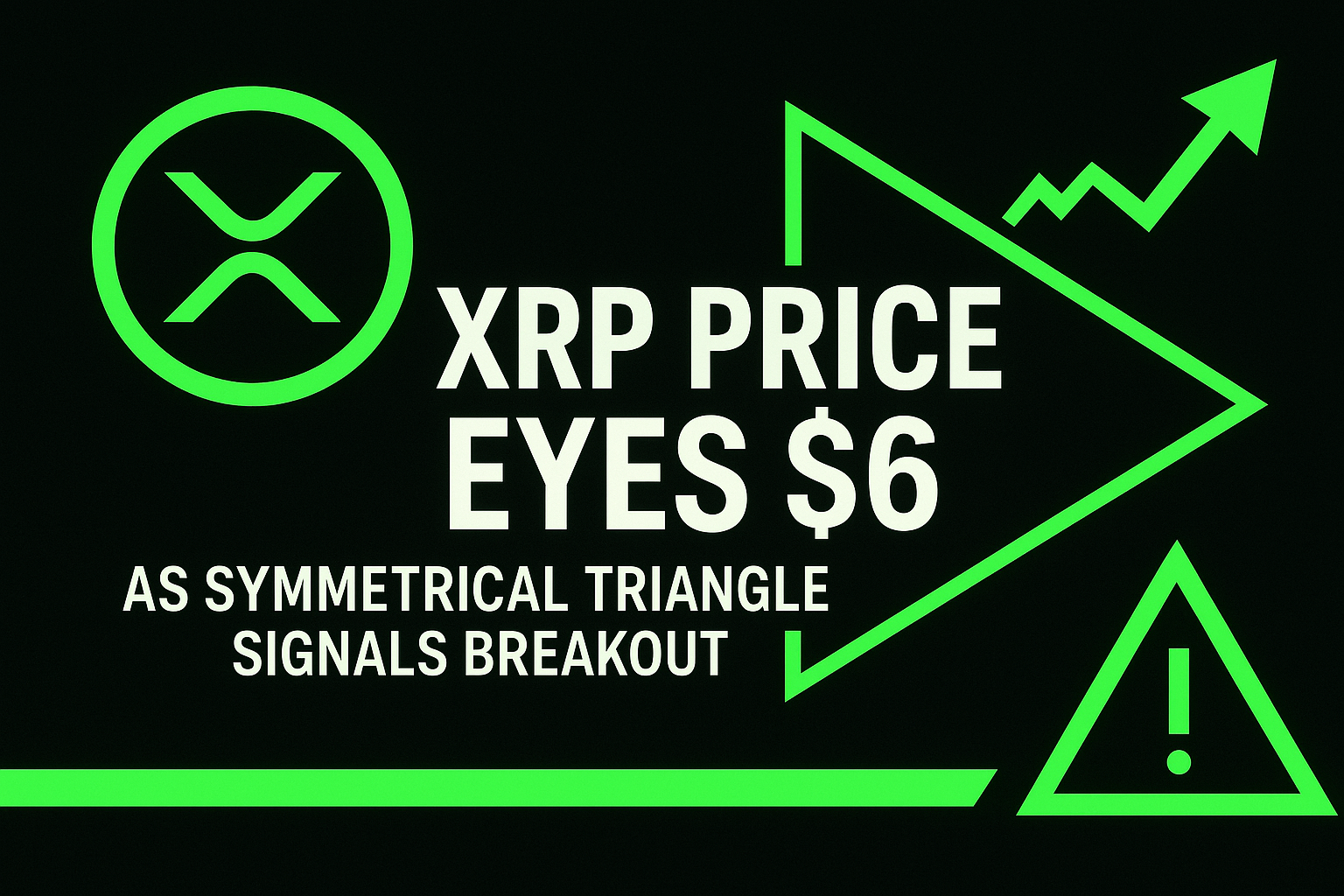 You are currently viewing XRP Price Eyes $6 as Symmetrical Triangle Signals Breakout