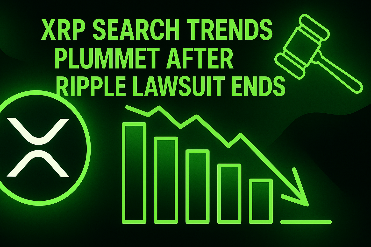 You are currently viewing XRP Search Trends Plummet After Ripple Lawsuit Ends—Was the SEC Helping?