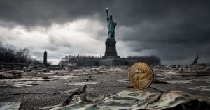 Read more about the article Greater chance ‘Bitcoin survives over the dollar in our lifetime after today’