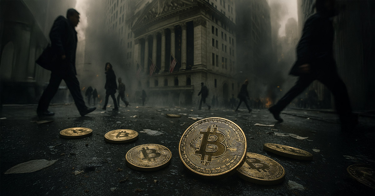 You are currently viewing As stock markets reel from Trump tariffs, Bitcoin holds steady