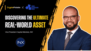 Read more about the article Discover the Ultimate Real-World Asset with Bob Ejodame, VP Capital Markets at INX (Paris Blockchain Week Interview)