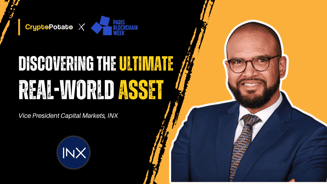 You are currently viewing Discover the Ultimate Real-World Asset with Bob Ejodame, VP Capital Markets at INX (Paris Blockchain Week Interview)