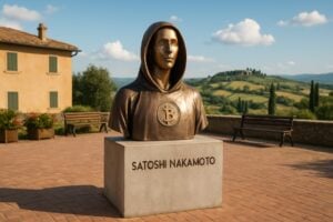 Read more about the article Italy: the first monument for Satoshi Nakamoto arrives in the Molise region in Fornelli