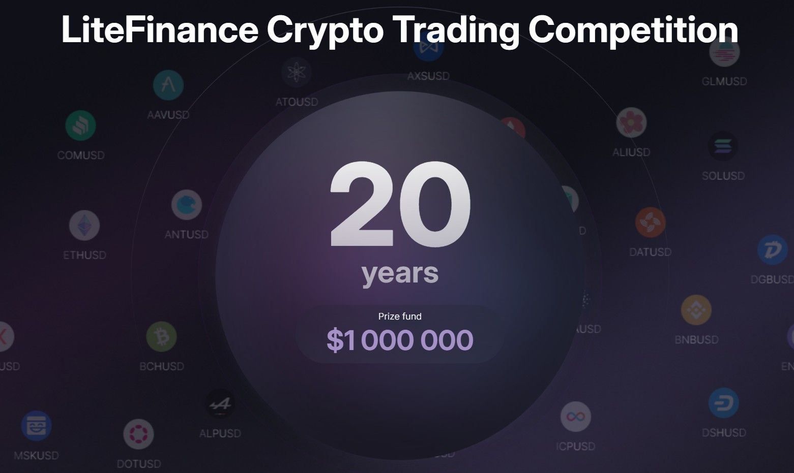 You are currently viewing LiteFinance Launches Largest Crypto Trading Challenge with $1,000,000 Prize Pool