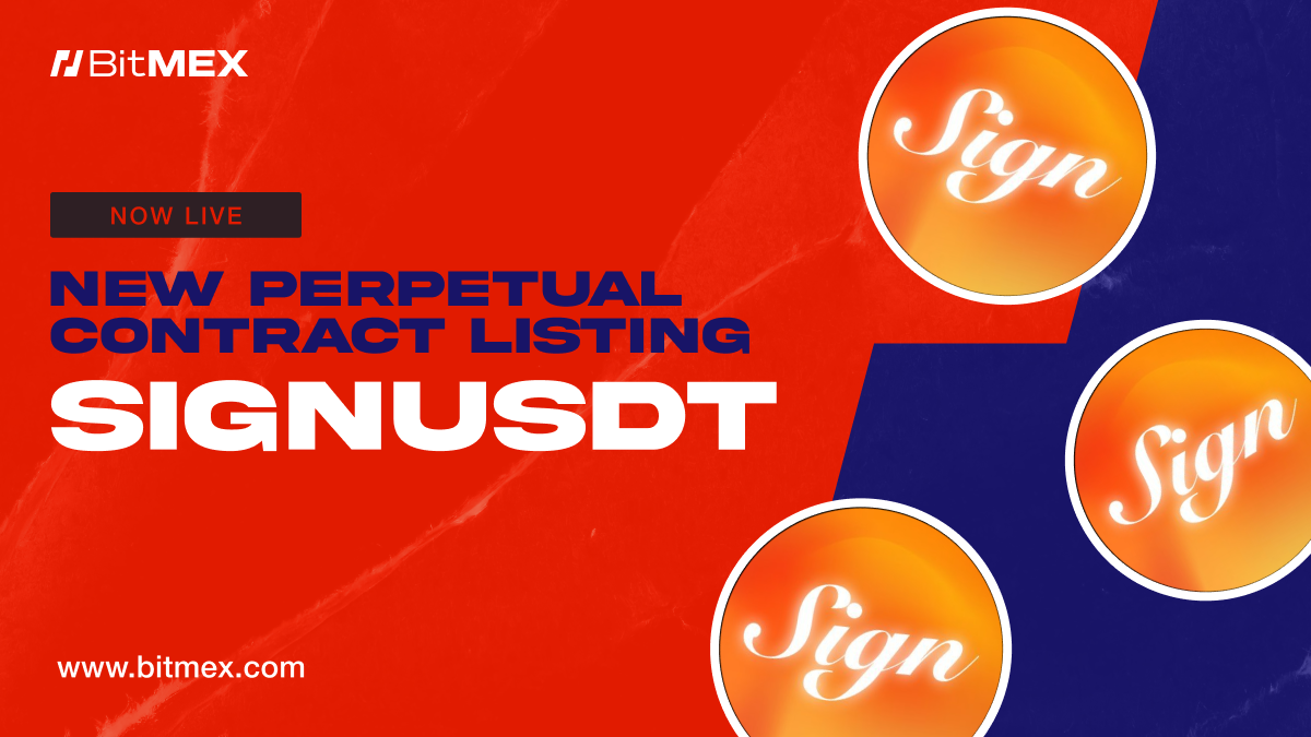 You are currently viewing Now Live: SIGNUSDT Perpetual Swap Listing With Up to 50x Leverage