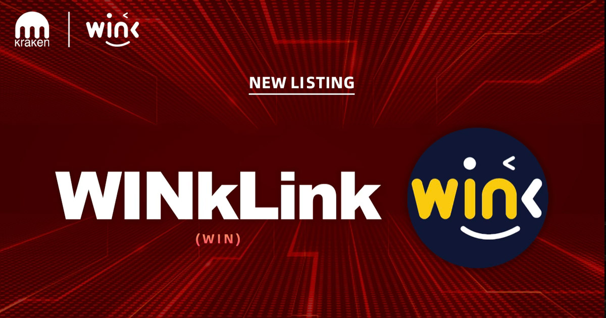 You are currently viewing Kraken Lists WINkLink (WIN) with $90,000 Reef Program Airdrop