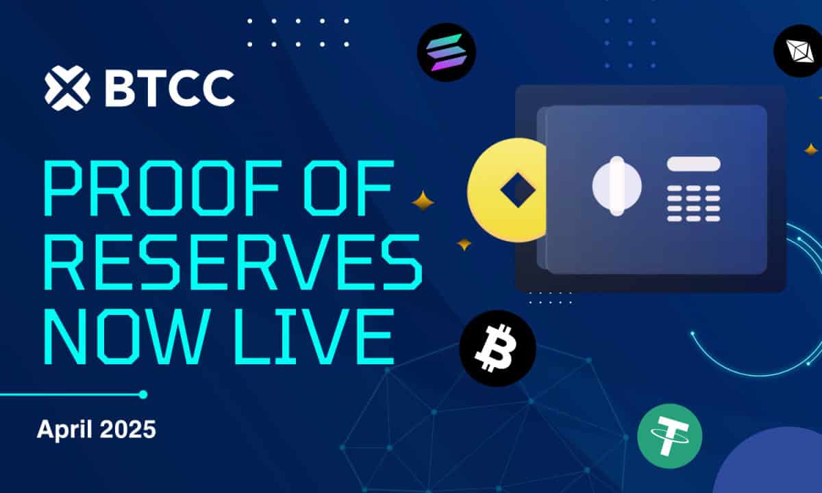 You are currently viewing BTCC Exchange Announces Proof of Reserves in April 2025, Demonstrating Powerful 161% Asset Backing