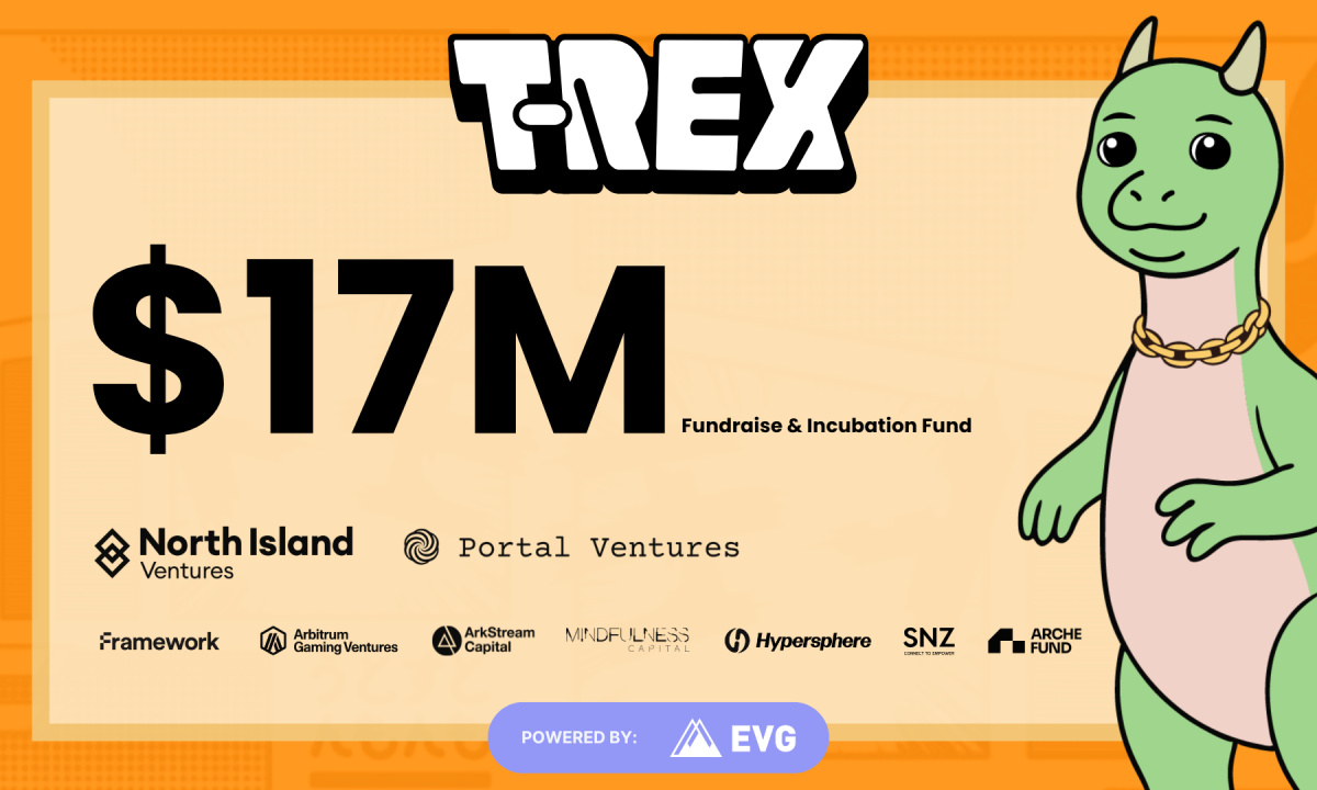 You are currently viewing New Purpose-Built Blockchain T-Rex Raises $17 Million to Transform Attention Layer in Web3