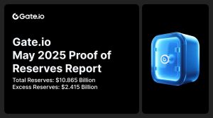 Read more about the article Gate.io Publishes Latest Proof of Reserves Report with $10.865 Billion in Verified Assets
