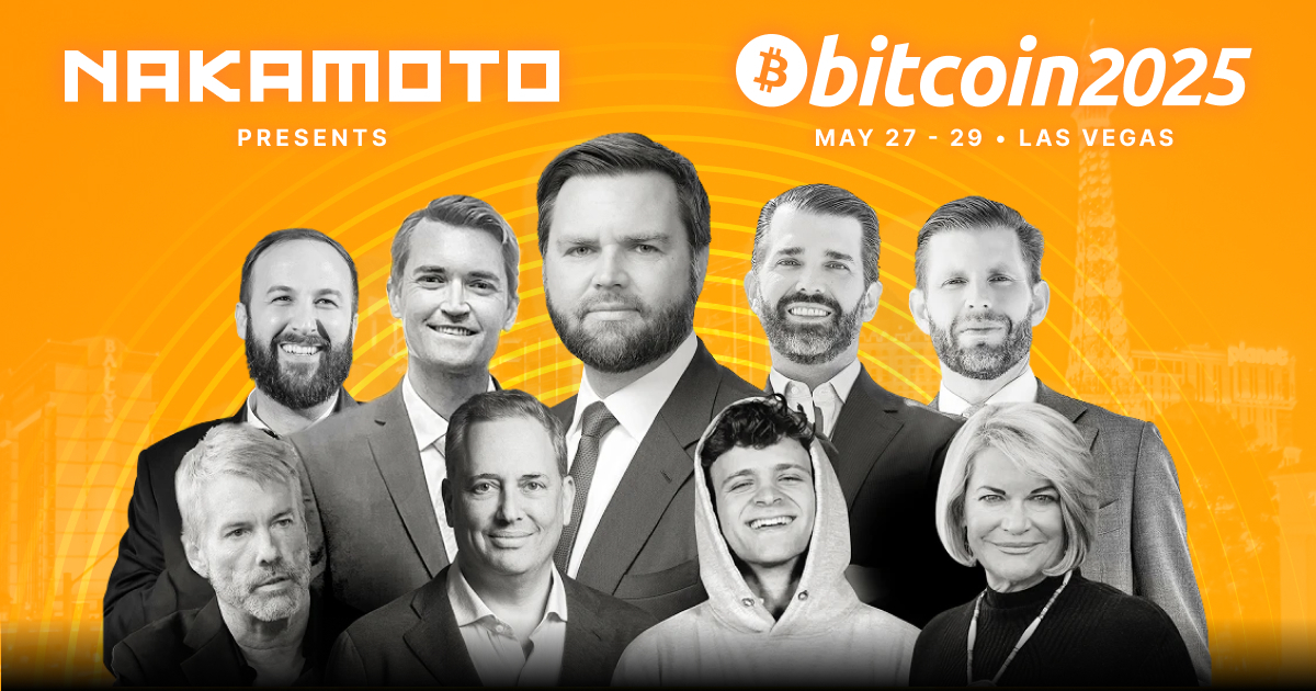 Read more about the article Nakamoto to Headline Bitcoin 2025 as Title Sponsor