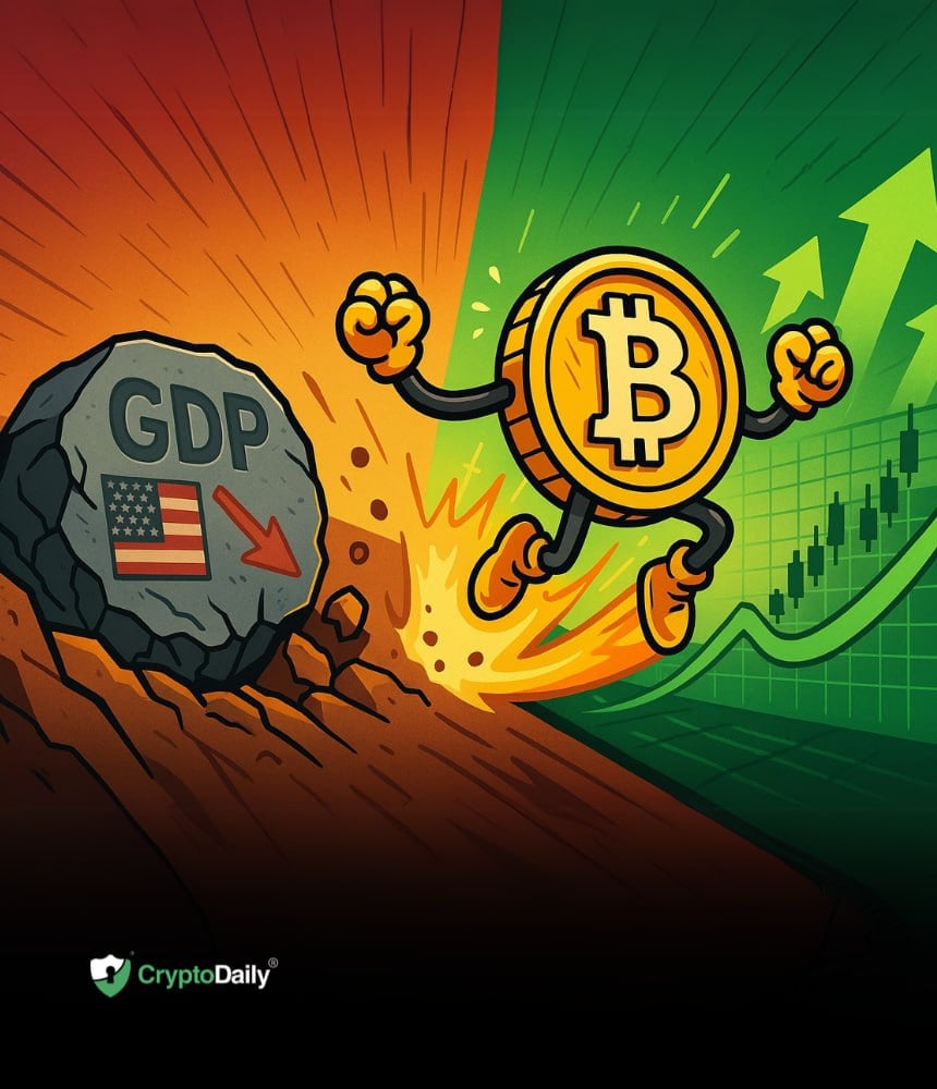 You are currently viewing Bitcoin (BTC) Rebounds After Dip Triggered by Weak U.S. GDP Data