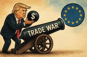 Read more about the article Bitcoin Drops as Trade War Escalates — Best Crypto to Buy Now