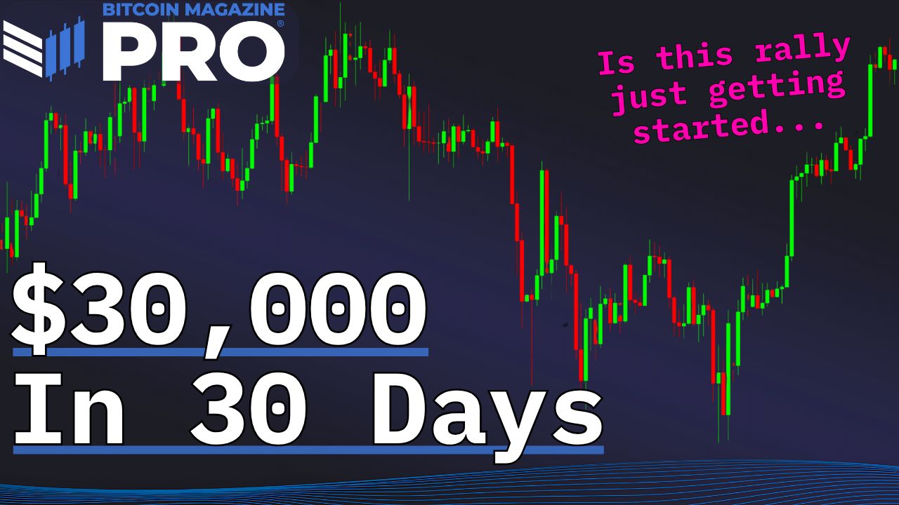 You are currently viewing Bitcoin Price Surges $30,000 in 30 Days! What’s Next?