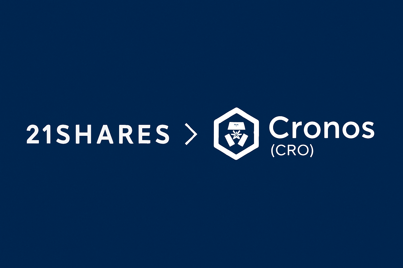 Read more about the article 21Shares Pushes Cronos (CRO) to Institutions With New Exchange-Traded Product