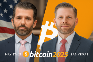 Read more about the article ERIC & DONALD TRUMP JR TO SPEAK AT BITCOIN CONFERENCE 2025!