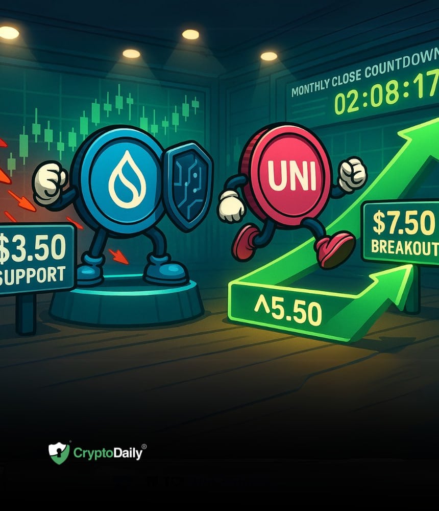 You are currently viewing SUI Maintains Strength Above $3.50 – Can UNI Sustain Its Breakout Toward $7.50 and First Positive Monthly Close?