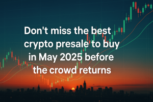 Read more about the article Don't miss the best crypto presale to buy in May 2025 before the crowd returns