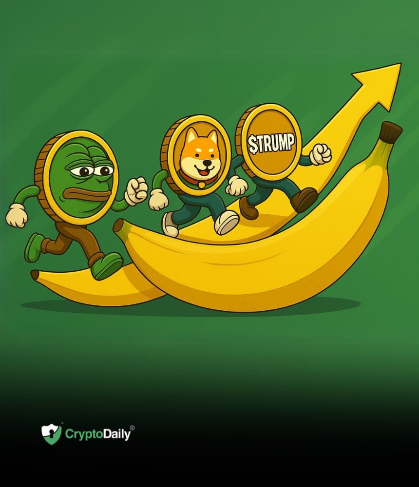 You are currently viewing Meme Coins $PEPE, $BONK, and $TRUMP Set to Soar into the Banana Zone?
