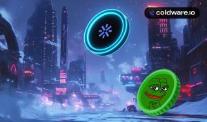 Read more about the article Top Defi Altcoins Under Pressure From Coldware: Solana (SOL) and Pepe Coin (PEPE) Dilute 5% Holdings For $COLD