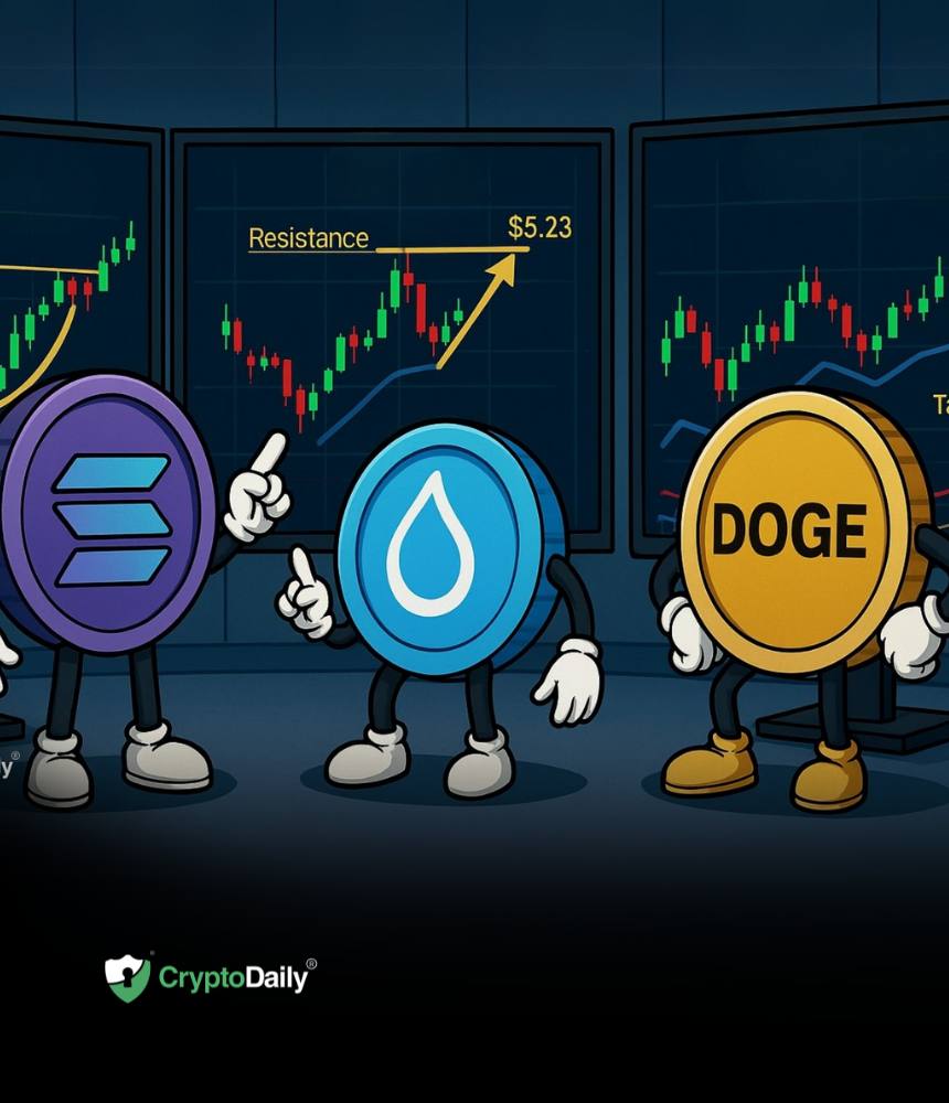You are currently viewing Solana (SOL), Sui (SUI), and Dogecoin (DOGE) Hit Buy Levels: Price Analysis