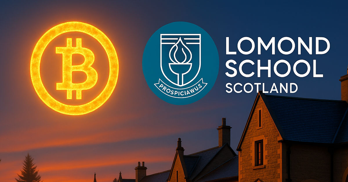 Read more about the article Scotland’s Lomond School and Saifedean Ammous Launch New Bitcoin Scholarship Program