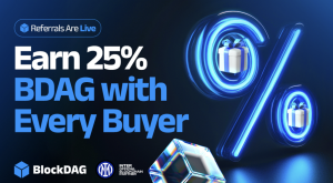 Read more about the article 25% Extra BDAG Per Referral: BlockDAG Buyers Go All In! Ethereum Price Action Flashes Green & XRP Climbs Back