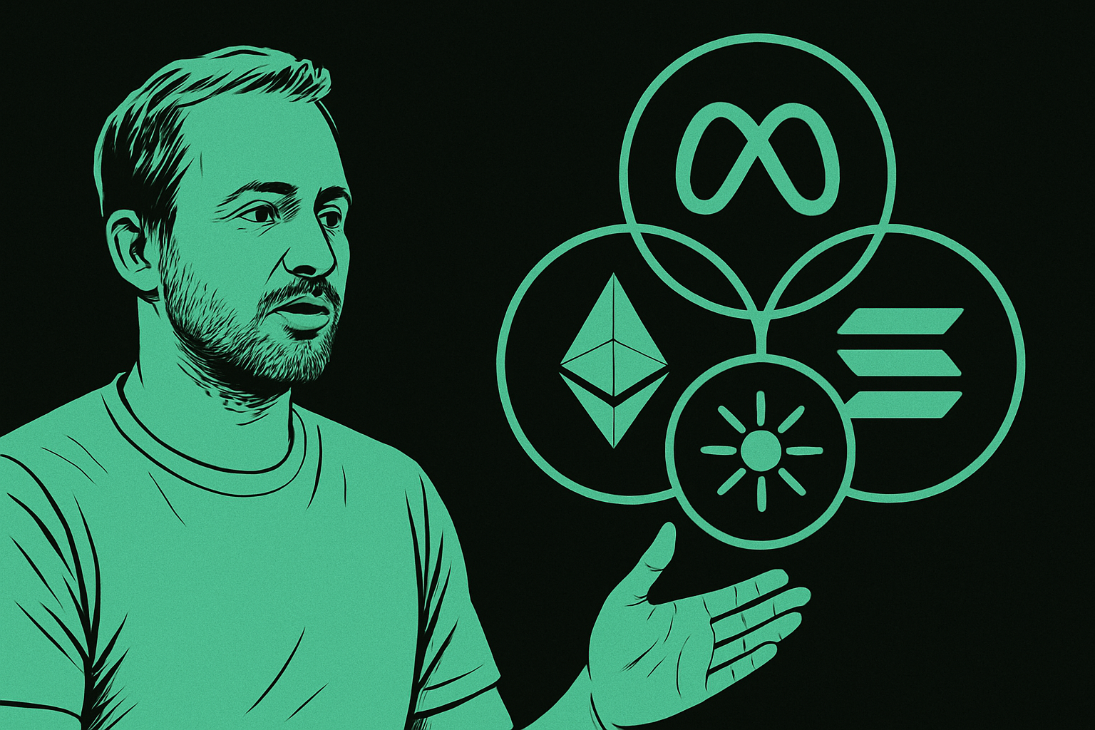 Read more about the article Solana Co-Founder Introduces Meta Blockchain Vision to Merge Ethereum, Celestia, and Solana Data