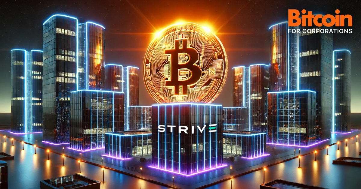 You are currently viewing Strive Reveals New Bitcoin Treasury Blueprint at Strategy World 2025
