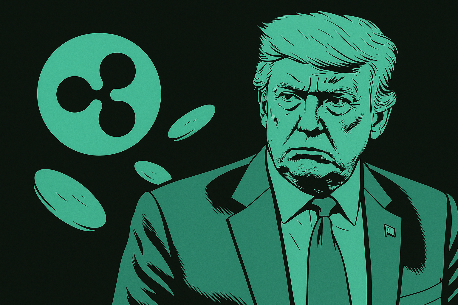 Read more about the article Trump Unhappy with Ripple and XRP Over Shocking New Development
