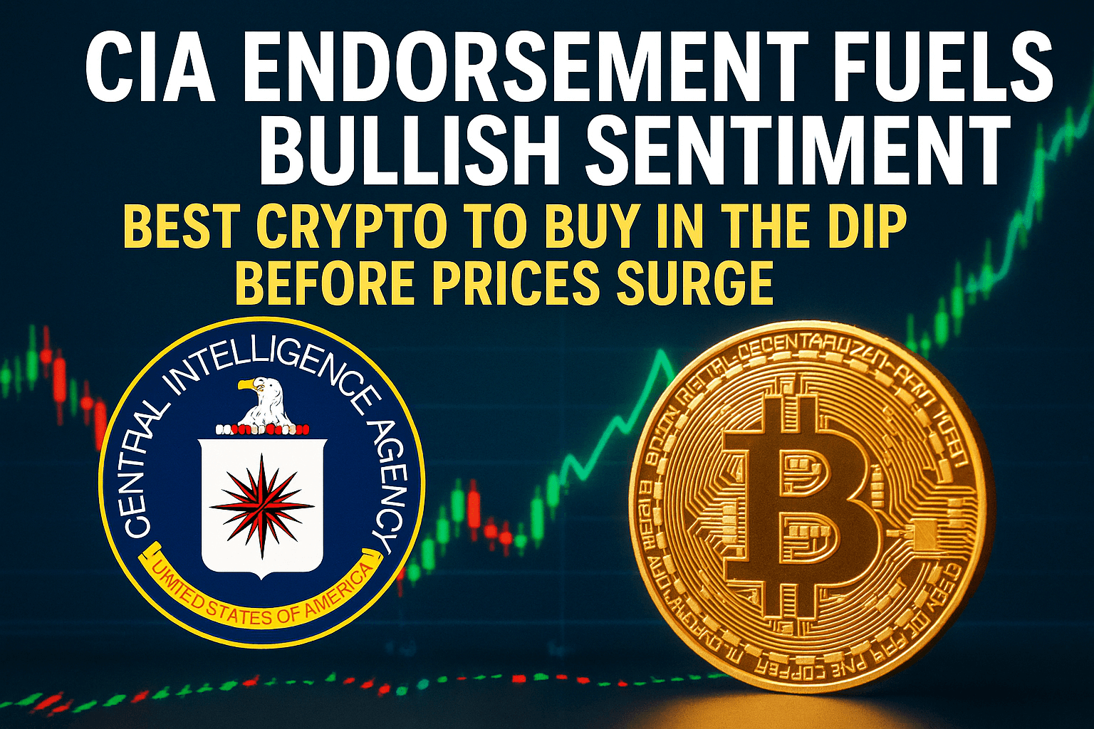 Read more about the article CIA endorsement fuels bullish sentiment — best crypto to buy in the dip before prices surge