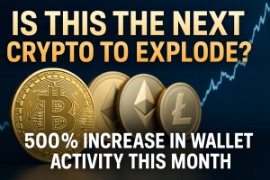 Read more about the article Is This the Next Crypto to Explode? 500% Increase in Wallet Activity This Month