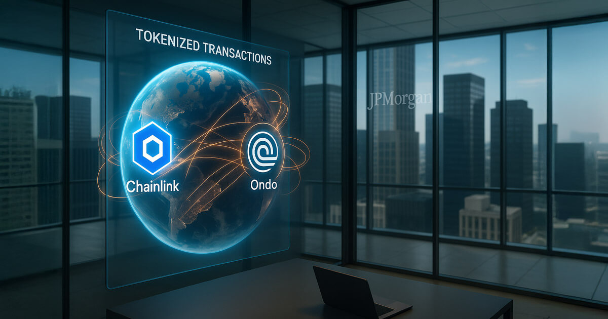 You are currently viewing JPMorgan bridges blockchain and traditional finance in landmark pilot transaction
