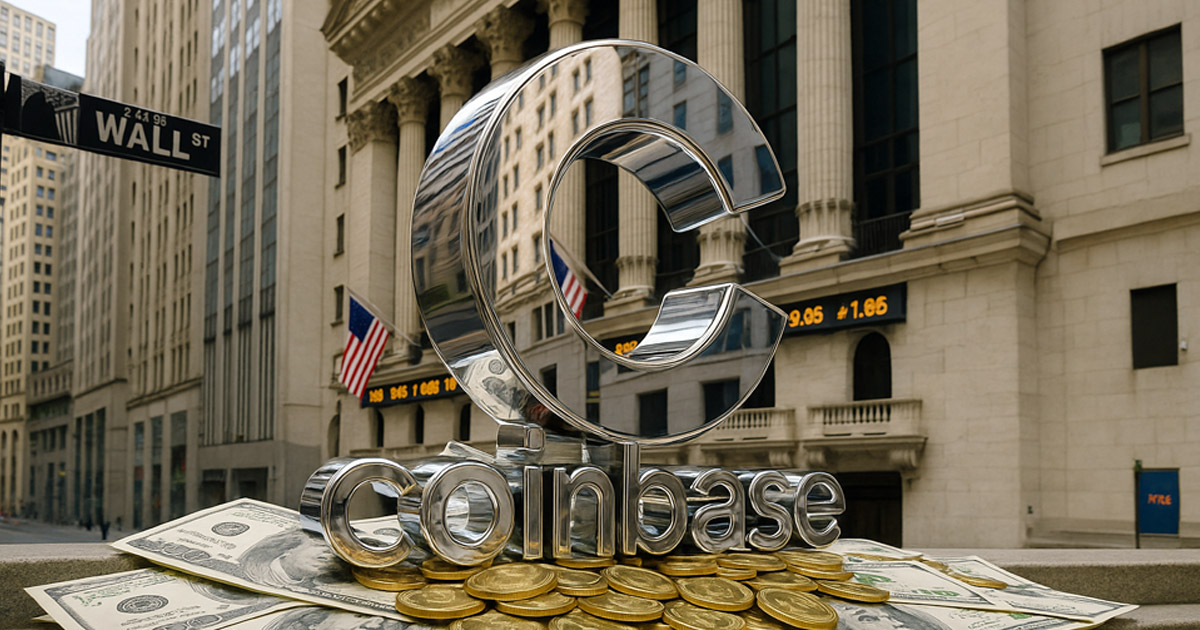 You are currently viewing Coinbase Q1 revenues up 40% YoY to $2 billion, while net income down