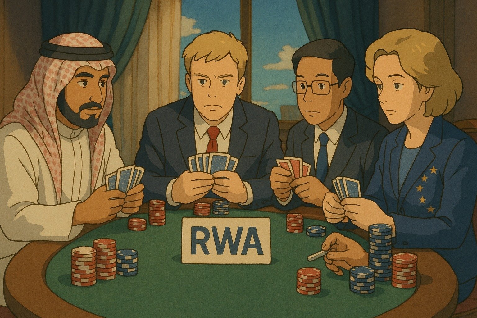 Read more about the article 5 Global Players Betting Big On Tokenized Real-World Assets