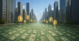 Read more about the article Bitcoin and Ethereum lead $2 billion in crypto investment inflows amid market shift