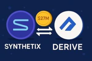 Read more about the article Synthetix acquires Derive with a $27 million token swap