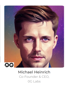 Read more about the article Interview with Michael Heinrich, Founder and CEO of 0G Labs on Testnet V3, Galileo