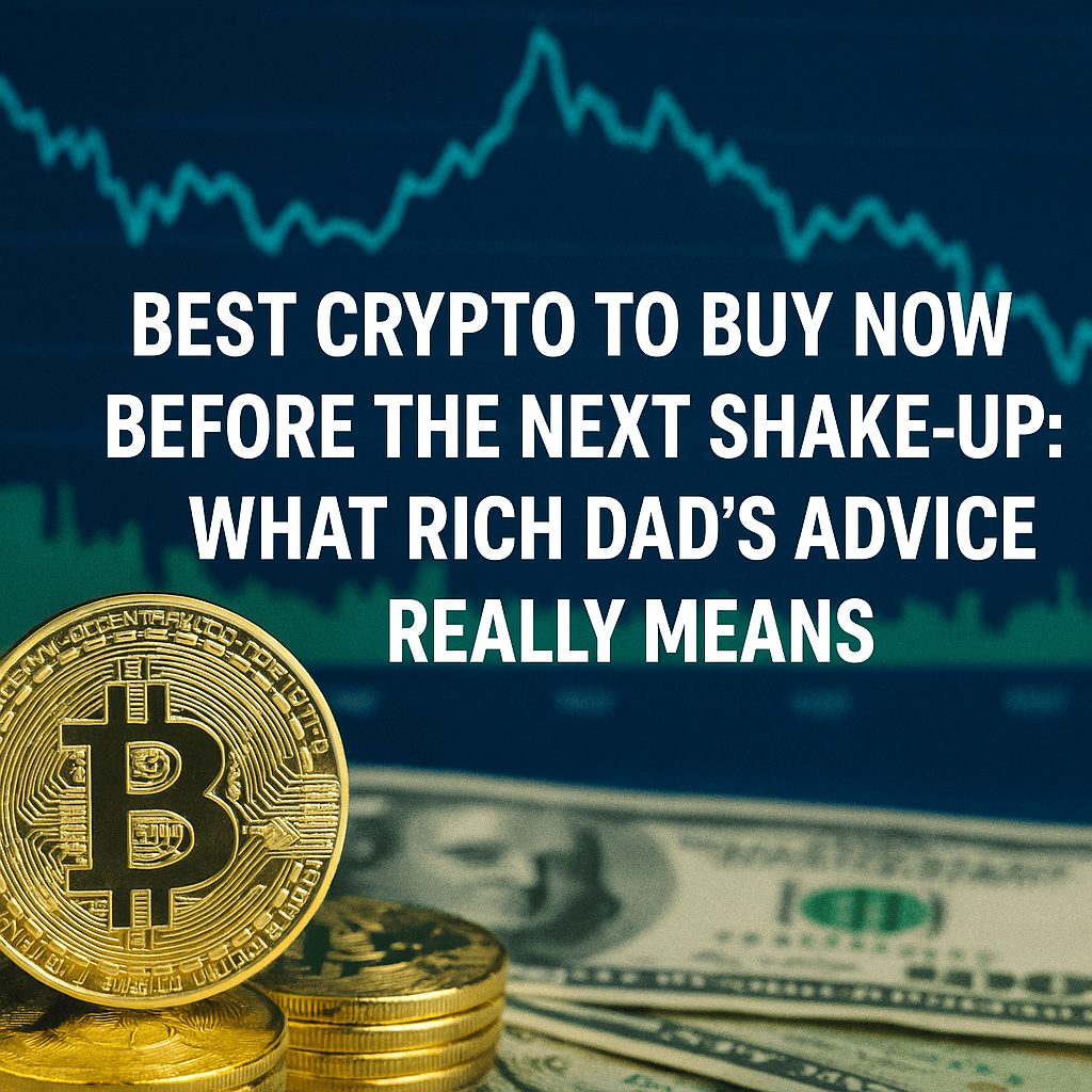 Read more about the article Best crypto to buy now before the next shake-up: what rich dad’s advice really means