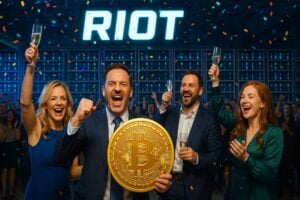 Read more about the article Riot: the Bitcoin mining company reports revenues of $161.4 million in Q1 2025
