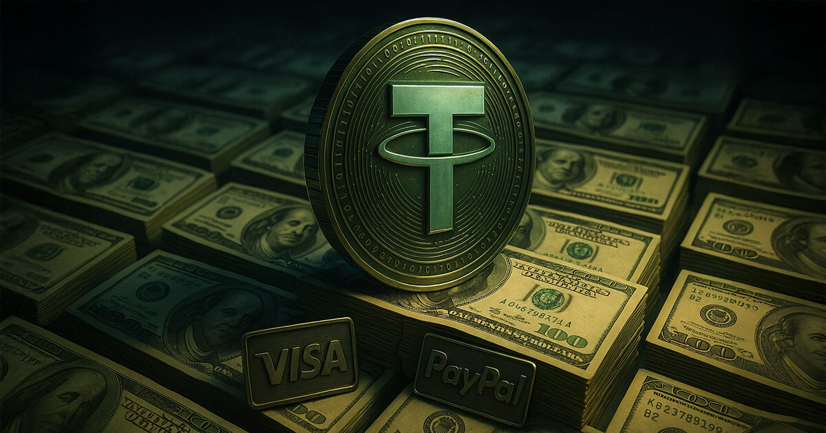 You are currently viewing USDT supply surpasses $150 billion as stablecoins outpace mainstream giants Visa, PayPal