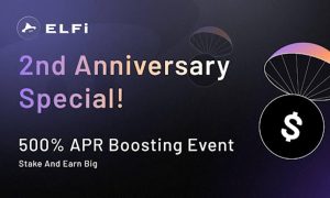 Read more about the article ELFi Protocol Marks 2-Year Milestone with $1.6B in Volume and Launches 500% APR Liquidity Event