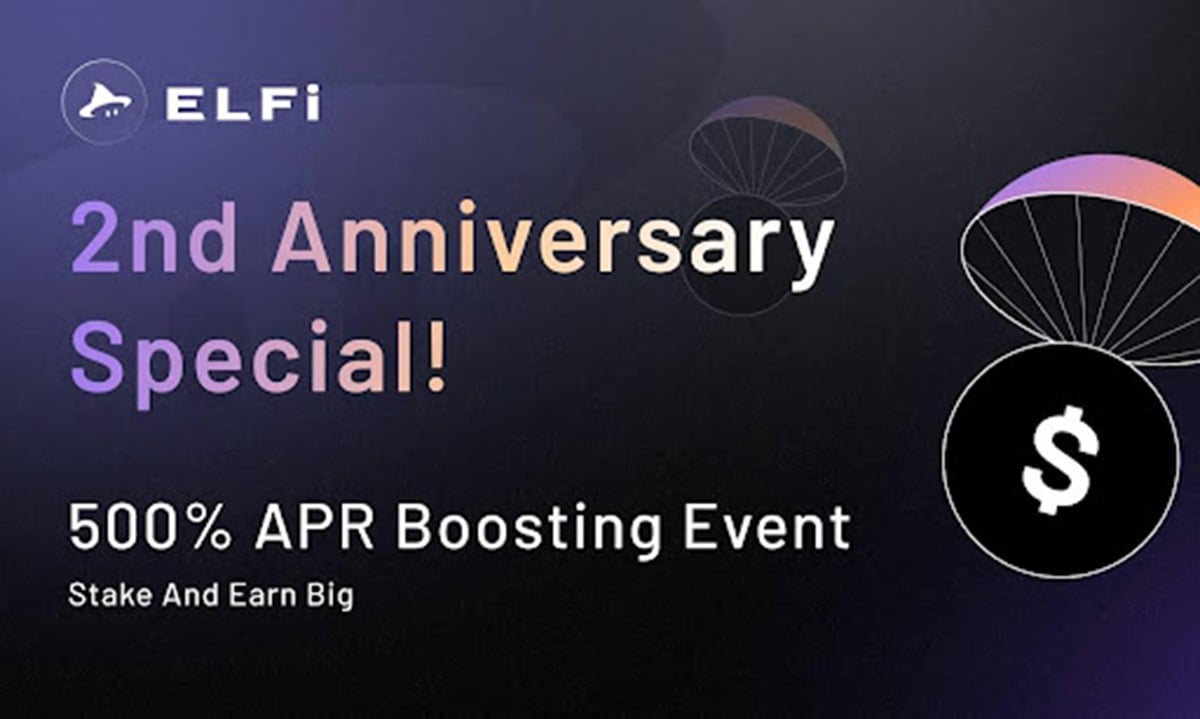 Read more about the article ELFi Protocol Marks 2-Year Milestone with $1.6B in Volume and Launches 500% APR Liquidity Event