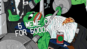 Read more about the article 5 Memecoins Under $0.10 You Should Buy Now for a Potentially Risk-Free 2500% Return in Just Six Months