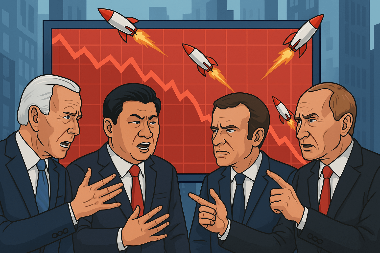 You are currently viewing Crypto Chaos Deepens as Global Politics Roil Markets, but These Few Cryptos Are Still in the Green