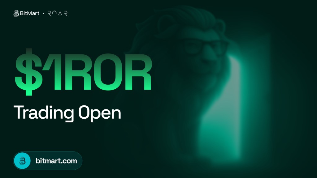 You are currently viewing R0AR Lists on BitMart: $1R0R Makes CEX Debut